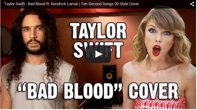 Hear "Bad Blood" Song in 20 Different Styles