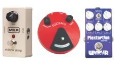 overdrive, distortion, and fuzz